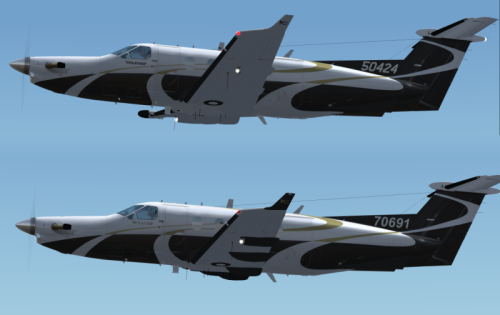 PC-12/U-28A in the civilian style of USAF AFSOC, 1st SOW