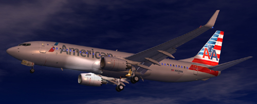 FSX American Airlines N908NN Expansion Pack