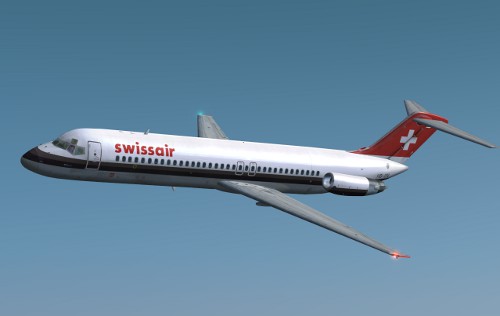 Coolsky DC-9 Classic Swissair