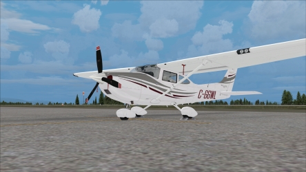 FSX Cessna 182T Skylane Canadian reg. C-GGWL