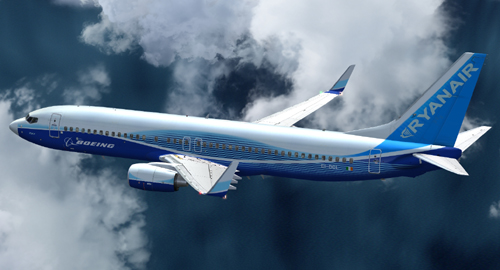 FS9 Ryanair Dreamliner