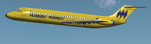 DC-9 Classic, Hughes Airwest