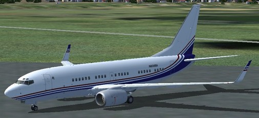 FS9, Boeing 737-7BCBBJ; MSN: 30756; Boeing; Reg.: N836BA