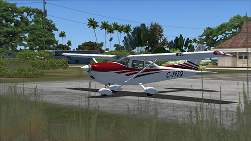 Cessna T182T with Canadian registration C-FFZQ.