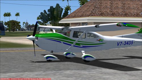 FSX Cessna 182T Skylane Marshall Islands registration V7-3435