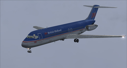 Coolsky DC-9 in BMA colors circa 1995