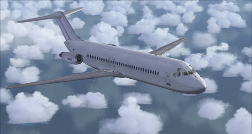 Coolsky DC-9 in a private white livery