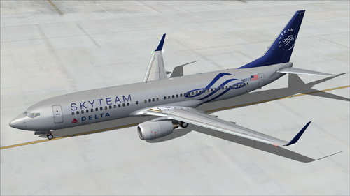 FS9 Delta Skyteam for Ifly 737-800