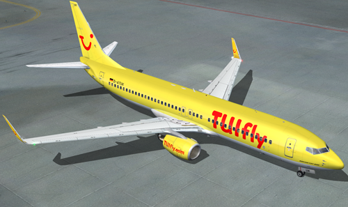 FS9 737-800 Tuifly Germany livery