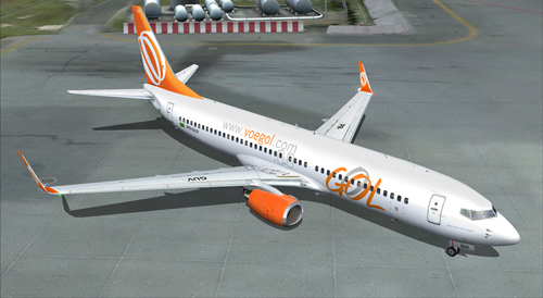 FS9 GOL Linhas Aereas 737-800WL