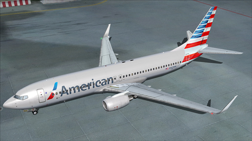 FS9 iFly 737-800 American Airlines N923NN