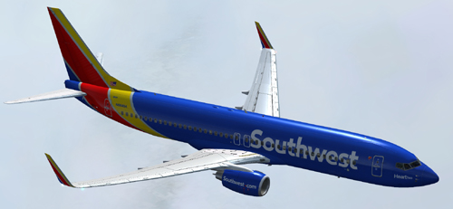FS9 Southwest Airlines Heart Two