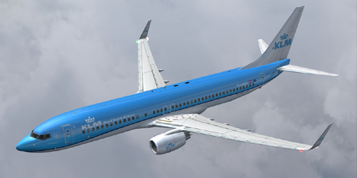 FS9 737-800 KLM New Livery