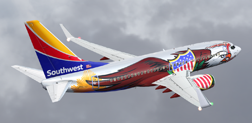 FS9 iFly 737 Southwest Illinois One N918WN